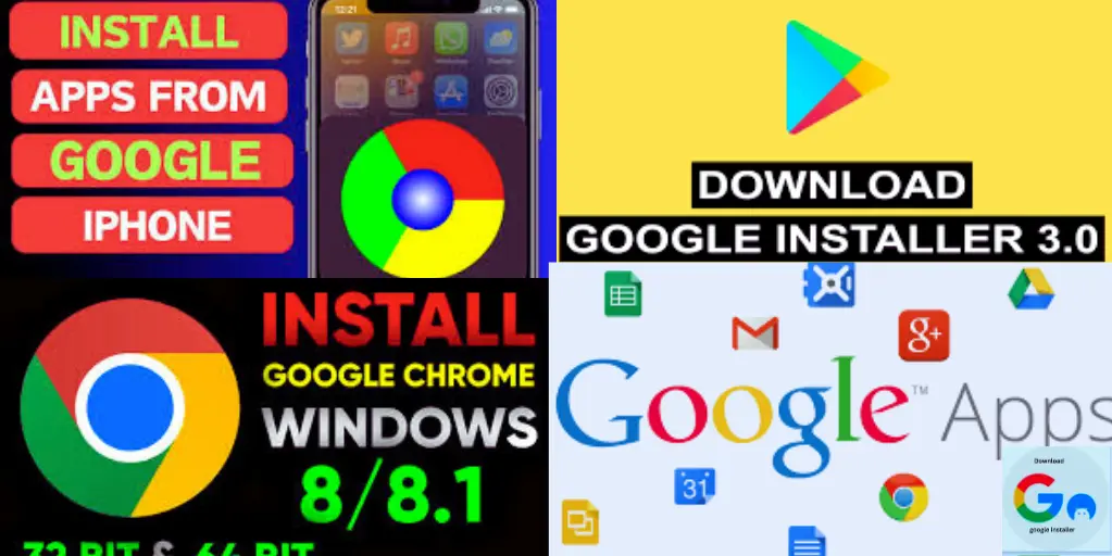 Download and install google installer for android